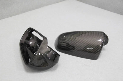 Carbon Fiber Side Mirror Covers for Audi B7 A3 A4 RS4 A6 (2004-2008)