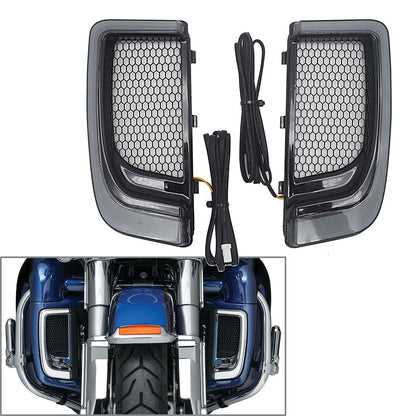 LED Turn Signal Lights for Harley Touring Motorcycles (2014-2023)