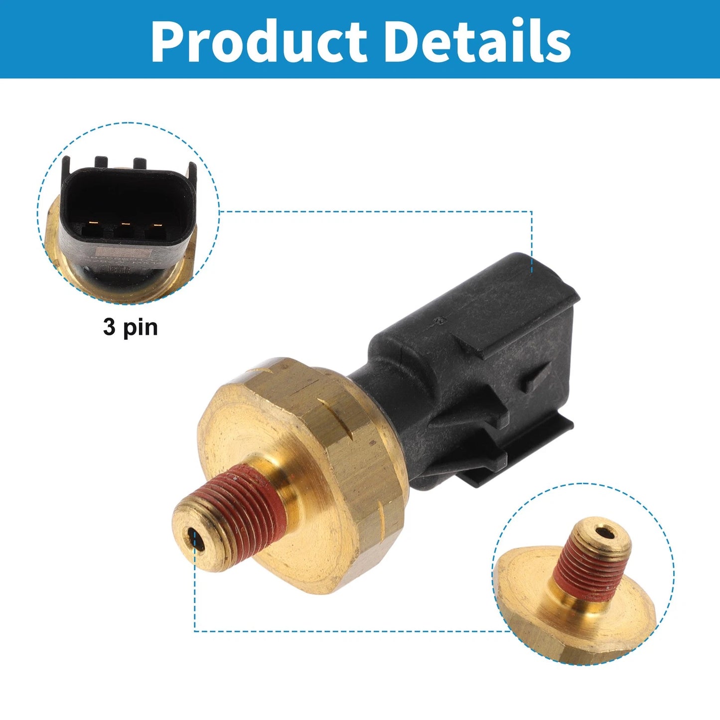 Engine Oil Pressure Sensor for Chrysler 200 3.6L (2011-2016)