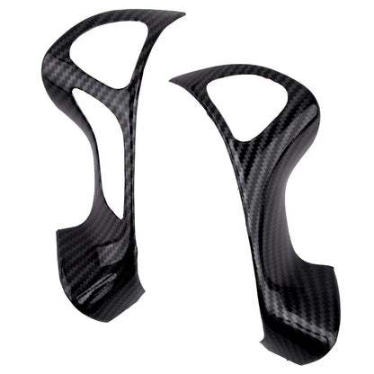 2 x Carbon Fiber Steering Wheel Knob Covers for Nissan Murano (2015-2020)