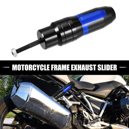 Blue Frame Exhaust Slider Anti-Collision Protector for BMW R1250