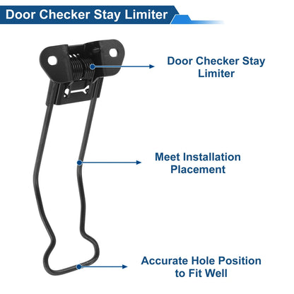 Rear Left & Right Door Check Straps for Opel Movano A (1997-2010)