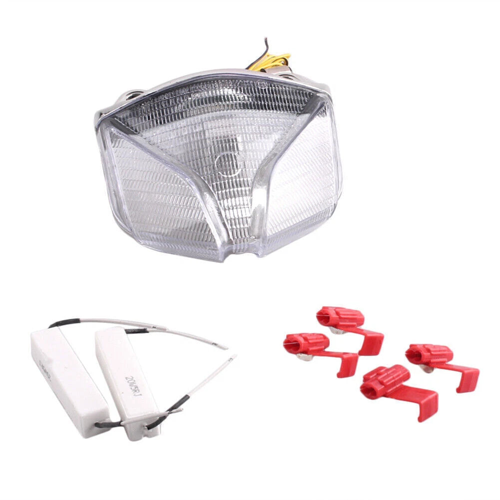 Clear Integrated LED Turn Signals Tail Light for MV Agusta Strada F4 (2001-2009)