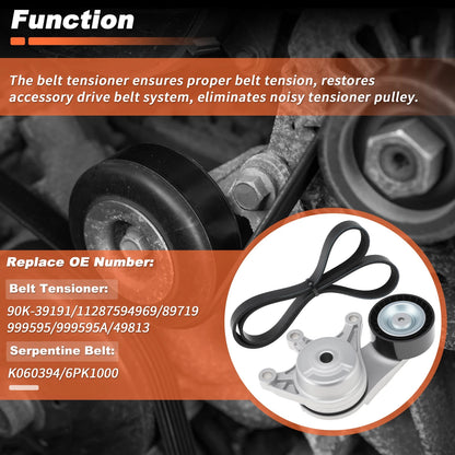 Drive Belt Tensioner Kit for BMW Z4 X1 X3 X4 528i