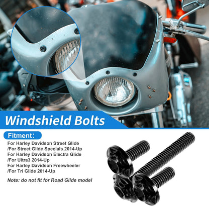 Windshield Bolts for Harley-Davidson Street Glide/Street Glide Special