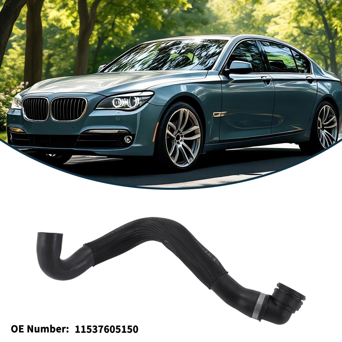 Rubber Radiator Hose for BMW 740Li (2013-2015)