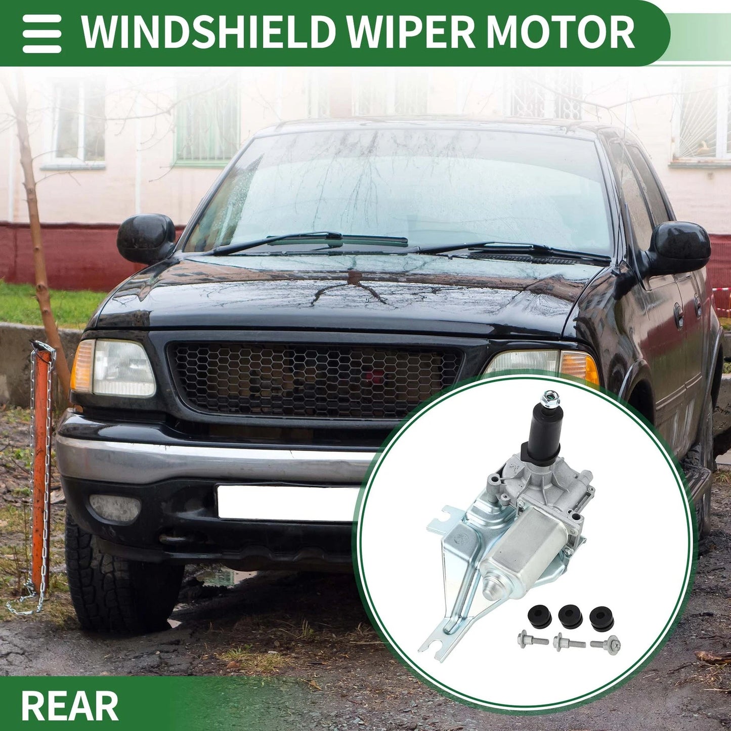 Rear Windshield Wiper Motor for Ford Expedition (1997-2002)