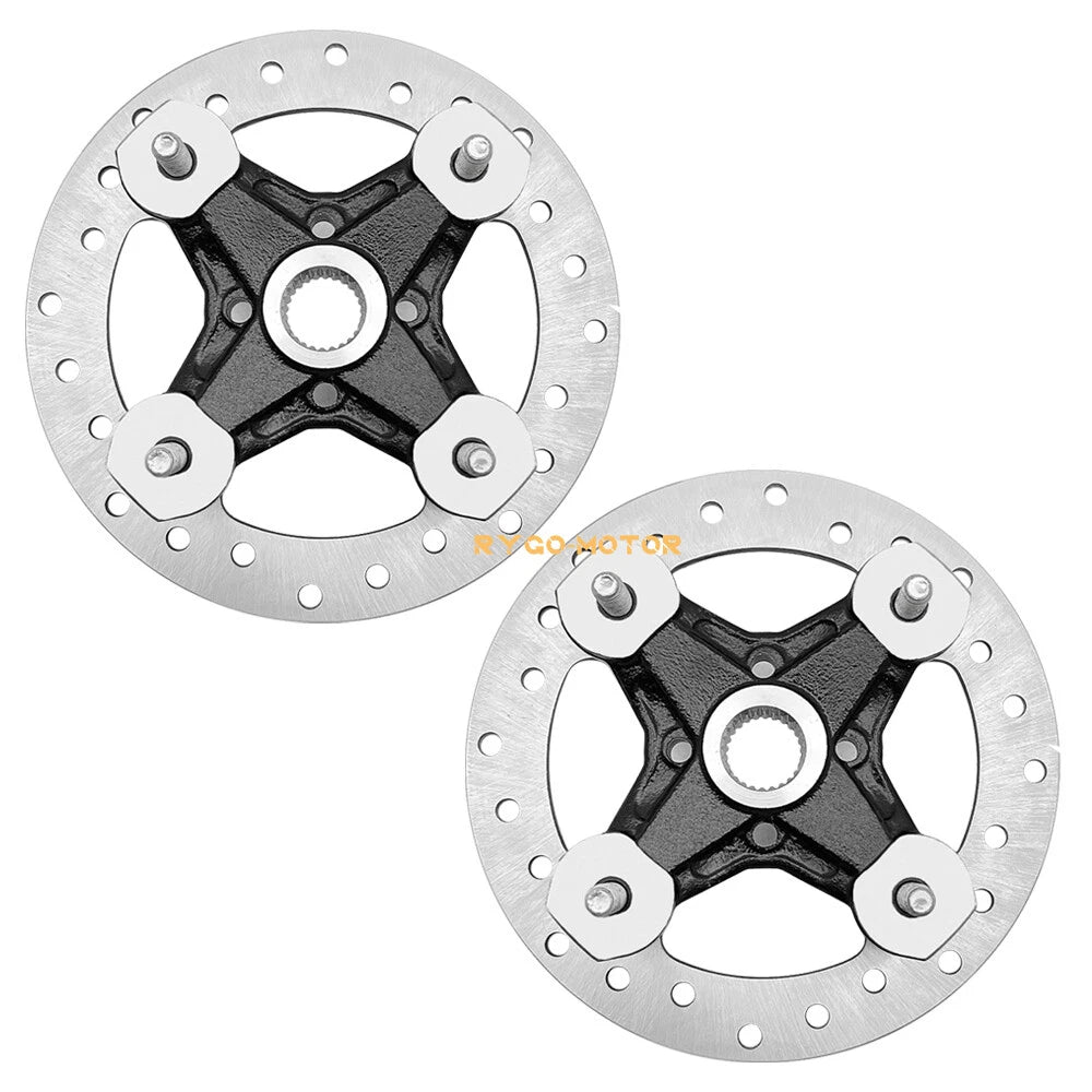 2 x Front/Rear Wheel Hub & Brake Rotor for Can-Am
