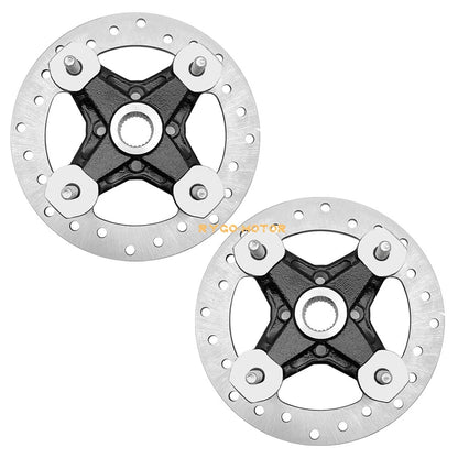 2 x Front/Rear Wheel Hub & Brake Rotor for Can-Am