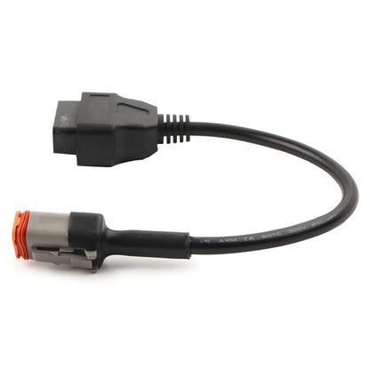 4Pin to 16Pin OBD2 Diagnostic Tool Adapter Cable for Harley Davidson