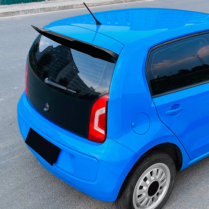 1x Gloss Black Rear Boot Spoiler Lip for VW Up, SEAT Mii, Skoda Citigo (2011-)