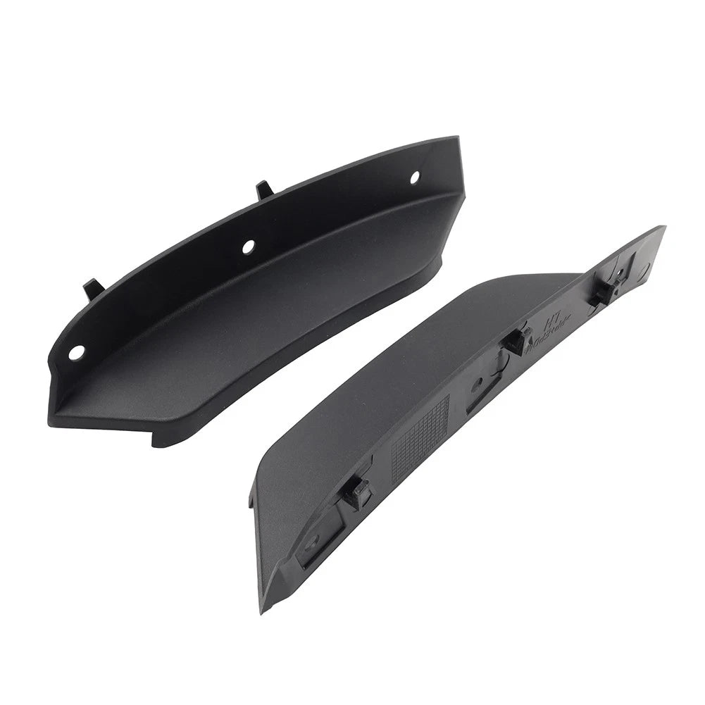 Front Bumper Lower Air Deflector for Jaguar XF (2020-2023) Black