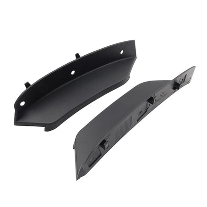 Front Bumper Lower Air Deflector for Jaguar XF (2020-2023) Black