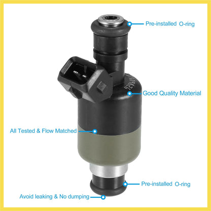 6 pc Fuel Injector for Chevy Camaro 3.4L for Pontiac Firebird (1993-1995)