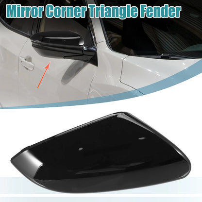 Right Side Mirror Corner Triangle Fender Cover Trim for Honda Civic (2016-2021)