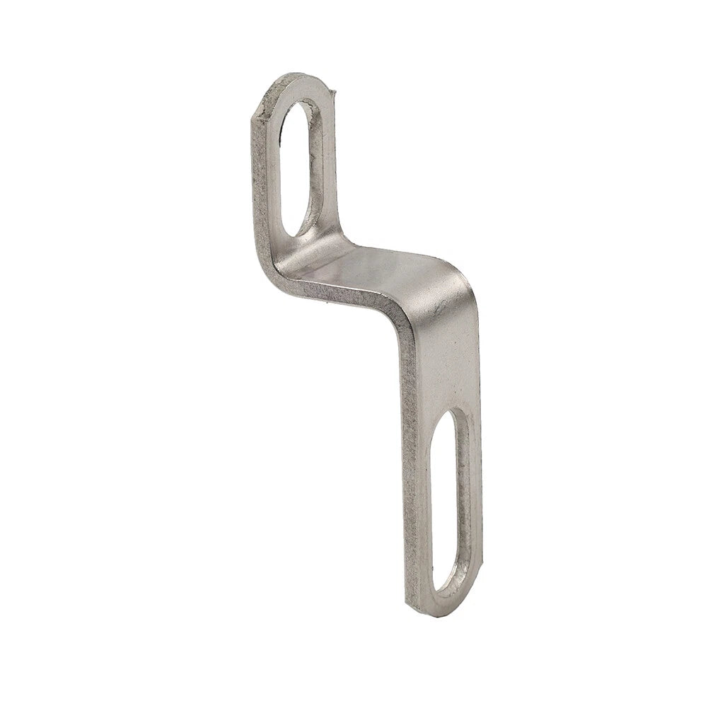 Universal Exhaust Pipe Clamp Bracket for Motorcycle - Long Z-Shaped Mounting