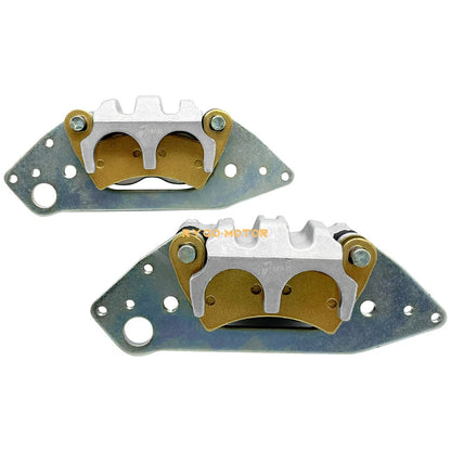 Front Brake Calipers & Pads for Polaris Ranger 570 800 900 1000 Diesel Crew XP