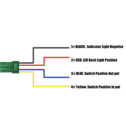 Parking Sensor Switch Button for Holden Colorado, Isuzu D-MAX (2012-2023)