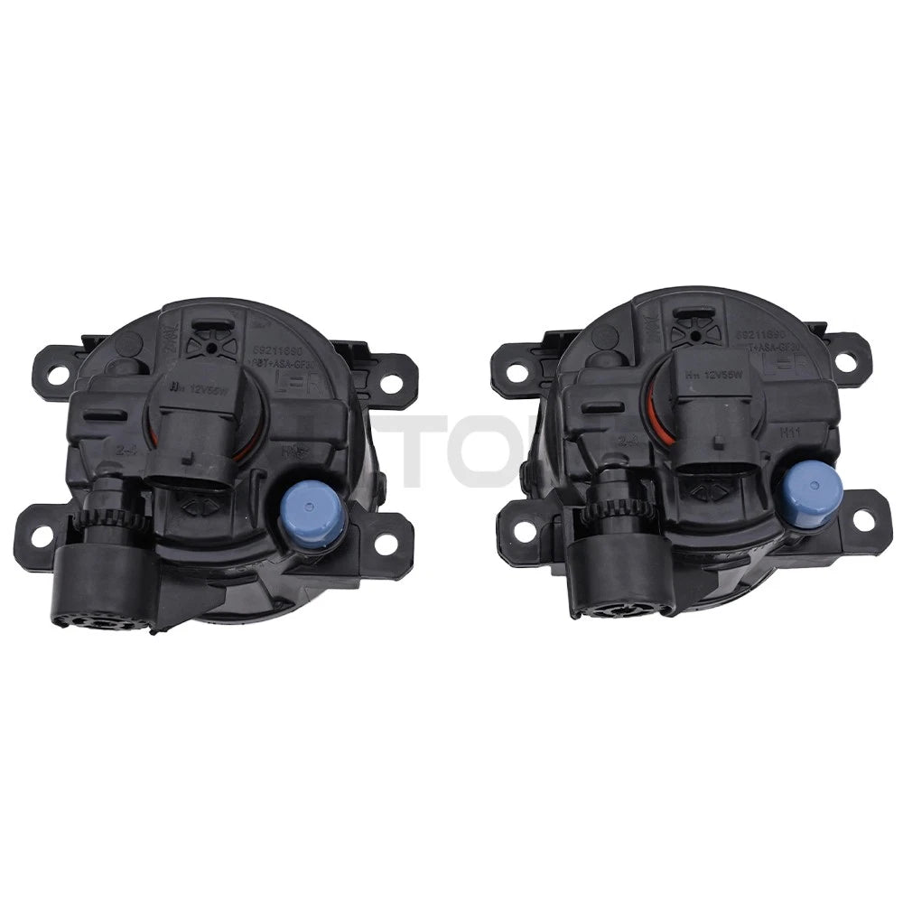 2 x Bumper Fog Lights Lamps Left & Right Side for Ford Edge (2015–2018)