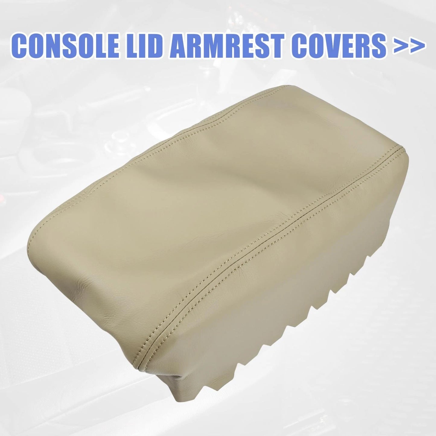 Microfiber Leather Armrest Protector Cover for Jeep Grand Cherokee (2011-2017)