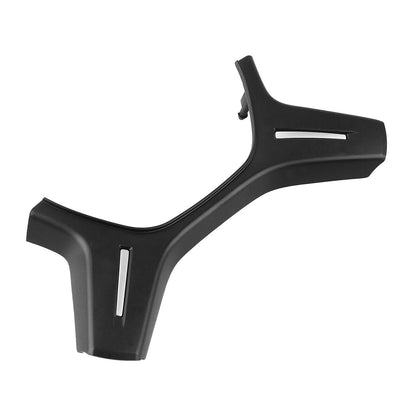 2 x Silver Black Steering Wheel Covers for Mercedes Benz W166 W212 W204 W463 (2011-2023)