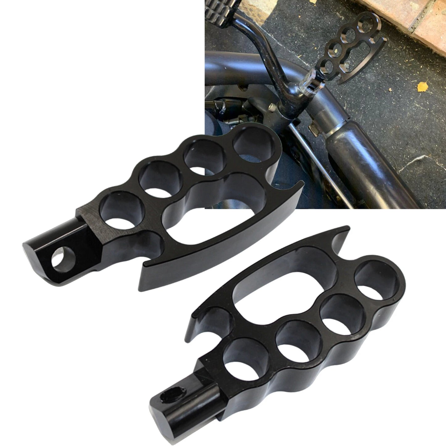 Foot Pegs for Harley Touring, Softail, Dyna, Sportster (2000-2023)
