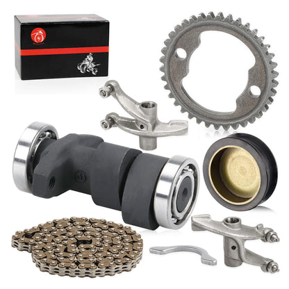 Camshaft & Rocker Arm & Cam Timing Gear for Honda FourTrax 250 TRX250X (1987–1992)