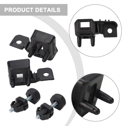 Black Headlamp Assembly Bracket for Ford Fusion (2017–2019)