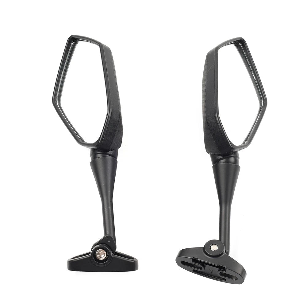 Carbon Fiber Look Rear View Side Mirrors for Honda CBR600RR (2003-2025)