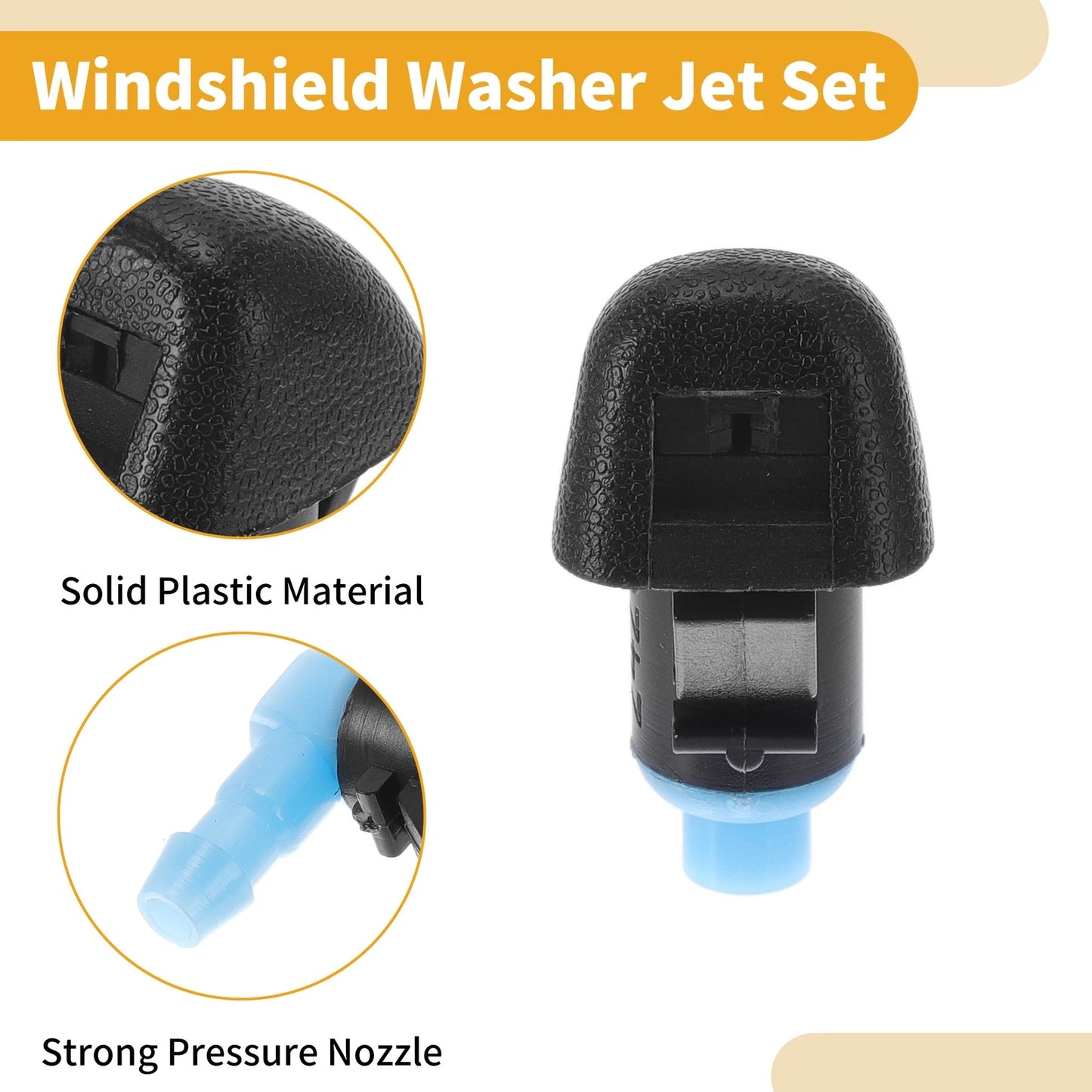 Windshield Washer Nozzle Kit for Honda Pilot Gaskets (2009-2014)