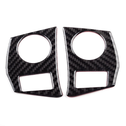 Carbon Fiber Steering Wheel Button Cover Trim for Toyota Corolla (2014-2018)