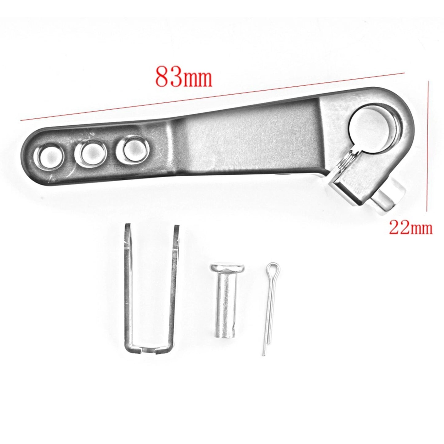 Clutch Arm Extension for YAMAHA TENERE 700 (2019-2023) Black