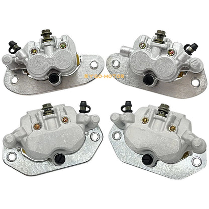 Front & Rear Brake Caliper W/Pads for Yamaha Wolverine X2 X4 (2016–2022)