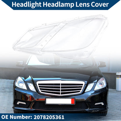 Car Front Left Headlight Lens Cover for Mercedes-Benz (2003-2011)