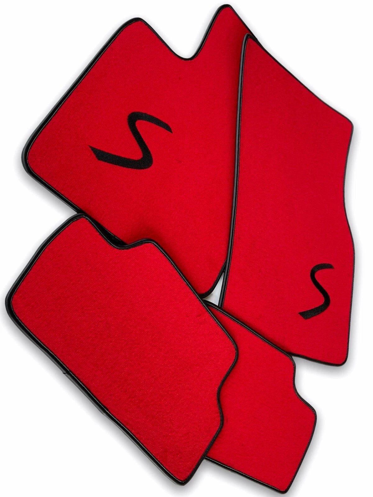 Carpeted Floor Mats for Mini John Cooper Works F56 F57 (2014-2017)