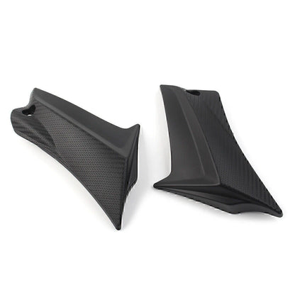 Black Air Duct Tube Covers for KAWASAKI Ninja ZX6R ZX636D/C (2005-2006)