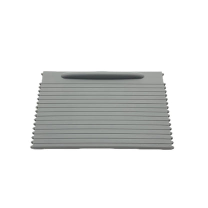 Gray Center Cup Holder Roller Cover for Porsche Cayenne 955 (2003-2010)