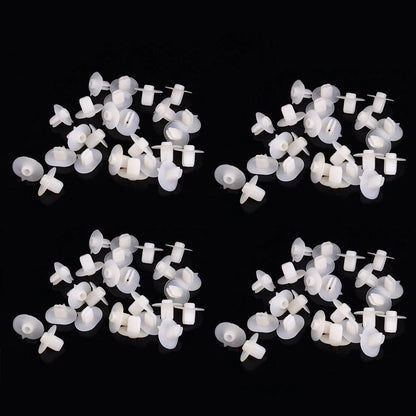100 Pcs Bumper Grommet Nut Clips for Honda Civic Accord CR-V Prelude
