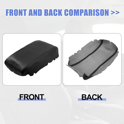 Center Console Lid Armrest Cover for Toyota Camry (2006-2011) Black