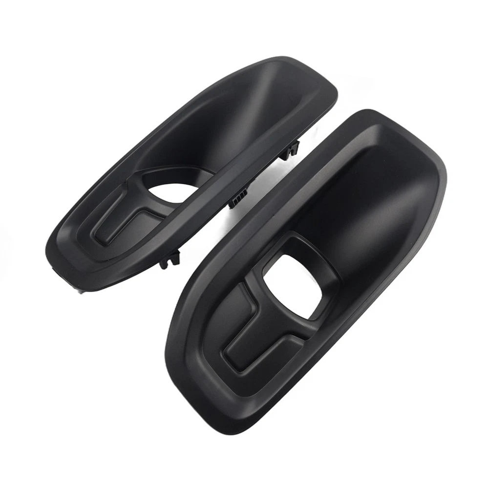 Fog Light Bezel Covers for Dodge Ram (2019-2024) - Black ()