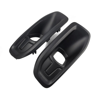Fog Light Bezel Covers for Dodge Ram (2019-2024) - Black ()