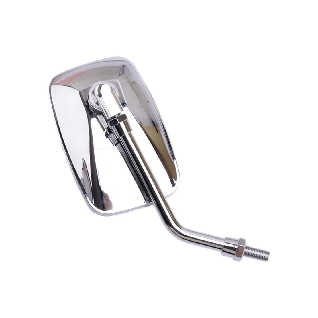 Rectangular Motorcycle Mirror 10mm Fitting for Honda Suzuki Kawasaki