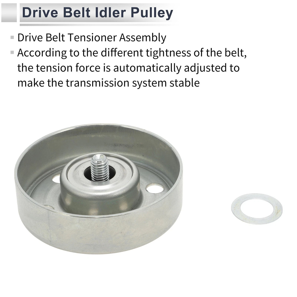 Drive Belt Idler Pulley for Toyota Corolla (2002-2009) 1 x Piece