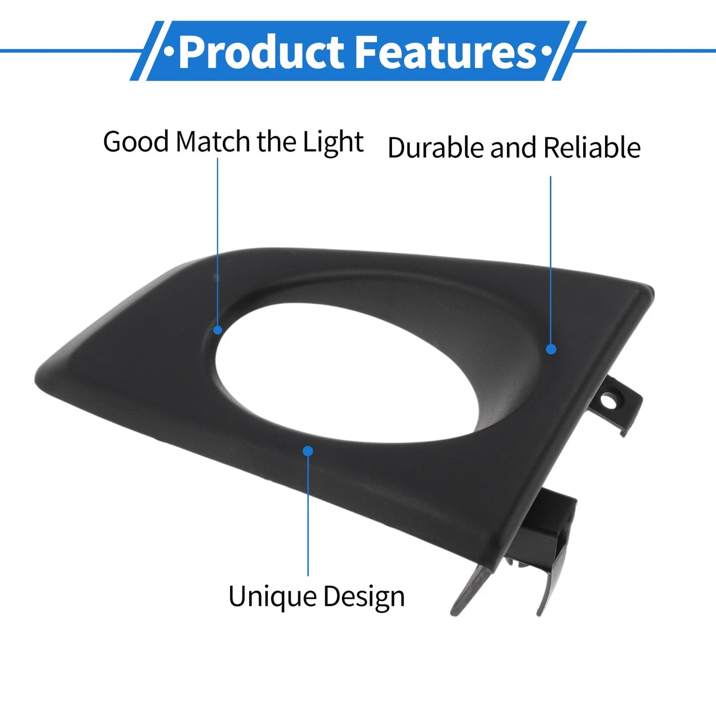 Front Right Fog Light Grill for Honda Fit (2008-2011)