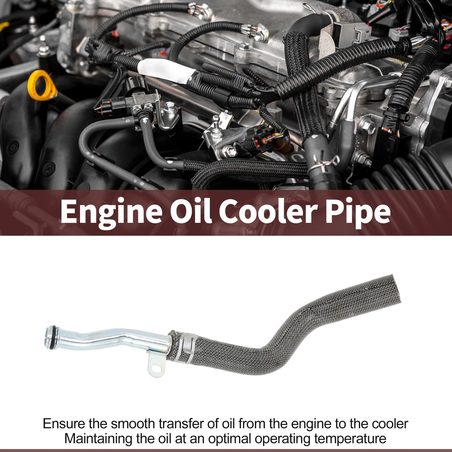 Outlet Engine Oil Cooler Tube for Buick Encore (2014–2021)