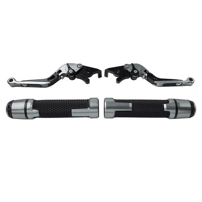 Titanium Extendable Brake Clutch Lever Grip Set for Yamaha XSR900 (2016-2023)