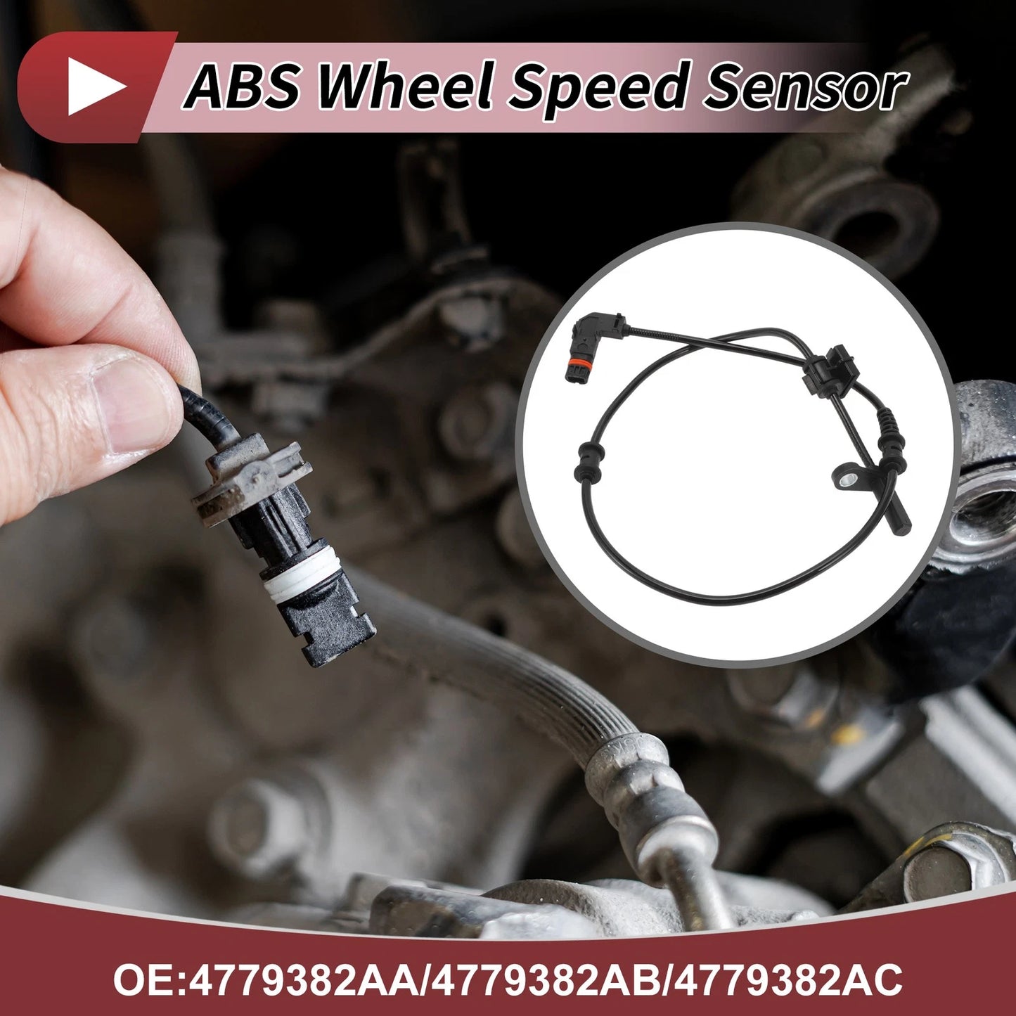 ABS Wheel Speed Sensor for Chrysler 300 AWD