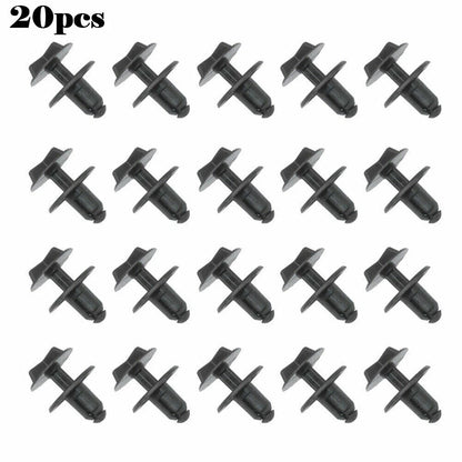 20Pcs 9mm Hole Battery Cover & Cowl Panel Clip for Land Rover