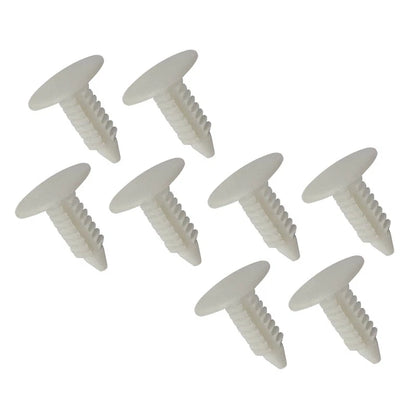 Set of 8 Front Bumper Plugs License Plate Hole Covers