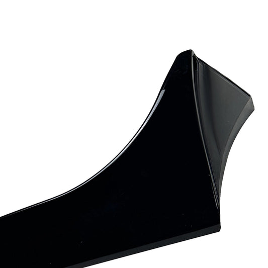 2 x Gloss Black Rear Window Spoiler Trim for VW Golf 5 GTI R32 (2003-2009)